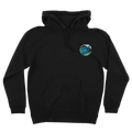 SANTA CRUZ WAVE DOT PULLOVER BLACK