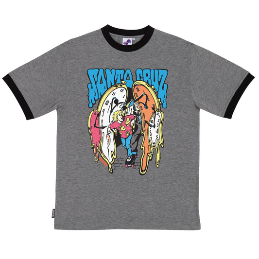 Santa Cruz Grabke Melting Clock T-Shirt