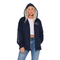 Salty Crew Stealth Snap Jacket Navy Women's