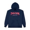 THRASHER TRADEMARK HOODIE NAVY