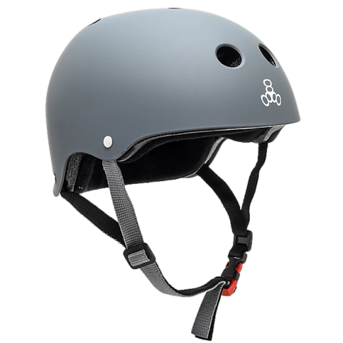 Triple 8 Certified Sweatsaver Carbon Rubber Matte Helmet