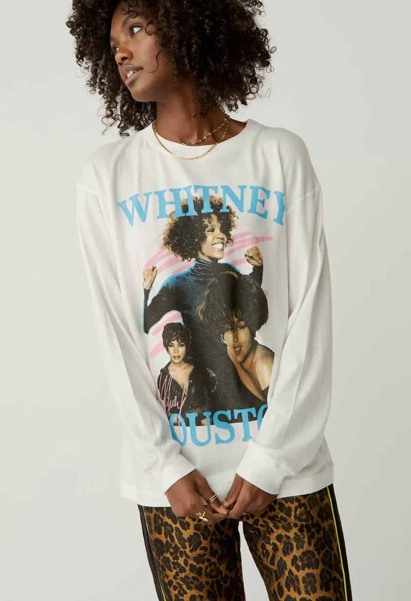 Daydreamer Whitney Houston Dance With Somebody L/S T-Shirt
