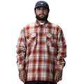 Dickies Ronnie Sandoval Brushed Flannel Shirt Men's Burnt Omber