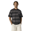Dickies Relaxed Fit Striped Pocket T-Shirt Black/Grey/White Men's