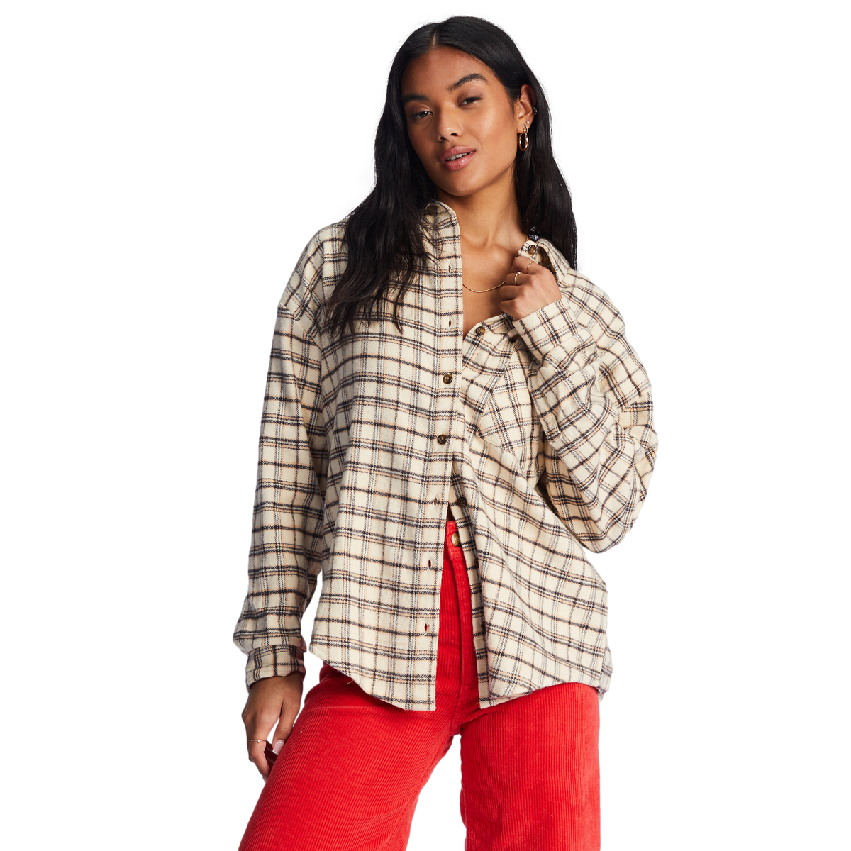 Billabong Easy Breezy Long Sleeve Button-Up Shirt