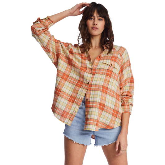 Billabong Best Time Long Sleeve Button-Up Shirt