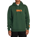 RVCA Del Toro Hoodie Mens Green