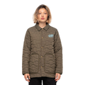 Santa Cruz Oval Line Dot Quilted Jacket