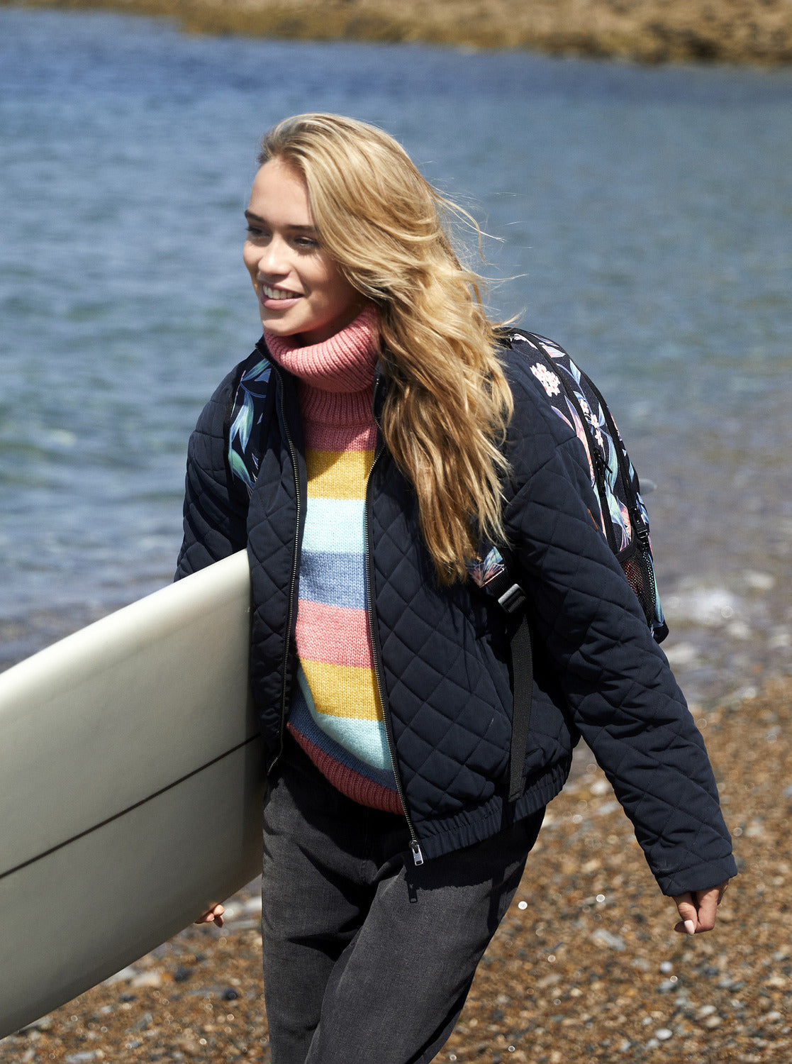 Roxy Path To Paradise Quilted Jacket