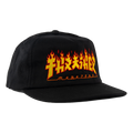 Thrasher Godzilla Flame Snapback Hat