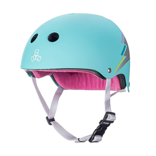 Triple 8 Sweatsaver Teal Hologram