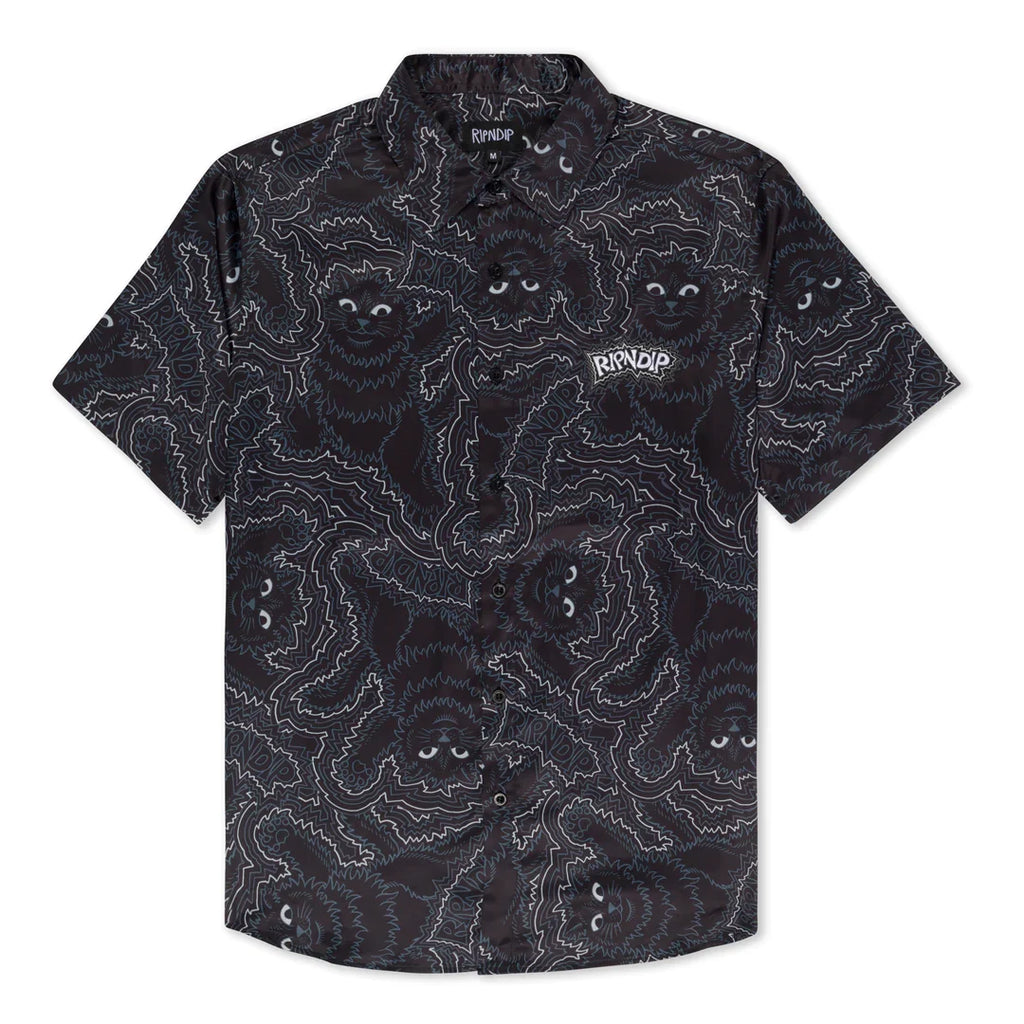 Ripndip Big Pussy Energy Button Up Black