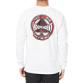 Independent Cant Be Beat White L/S TEE
