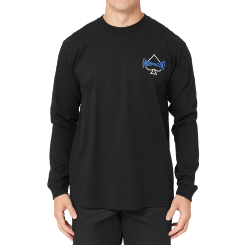 Independent Can't Be Beat L/S Black Tee