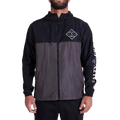 Salty Crew Tippet  Windbreaker Black/Graphite Mens