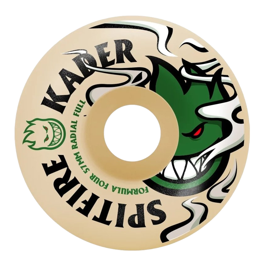 Spitfire Kader Loud Clouds Formula 4 Radial Full Wheels 60mm 99a (Set of 4)
