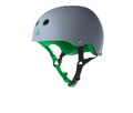 Triple 8 Sweatsaver Carbon Rubber/Green Helmet