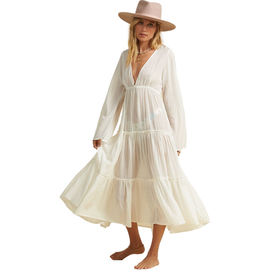 Billabong Salty Blonde Wander Lust Beach Cover Up