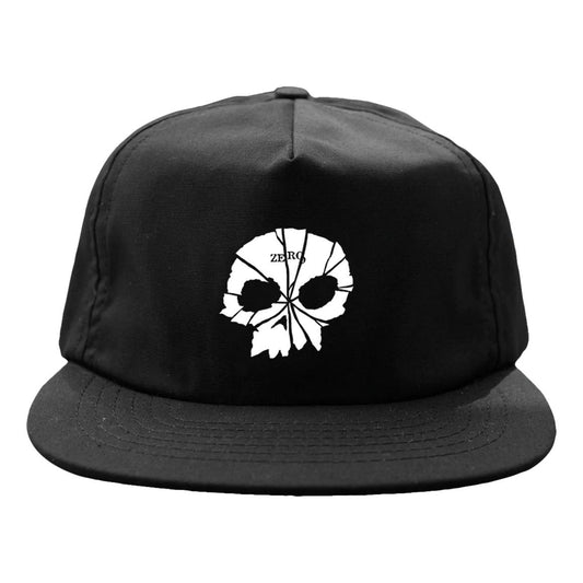 Zero Shattered Single Skull Snapback Hat